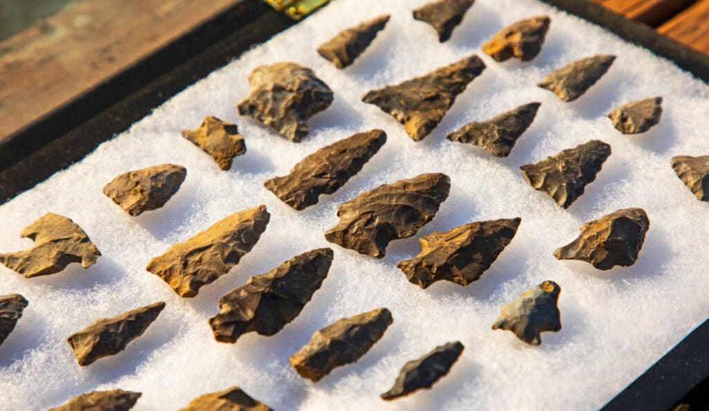 native American arrowheads
